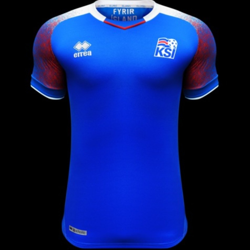 Iceland 2018 World Cup Jersey by Errea NEW